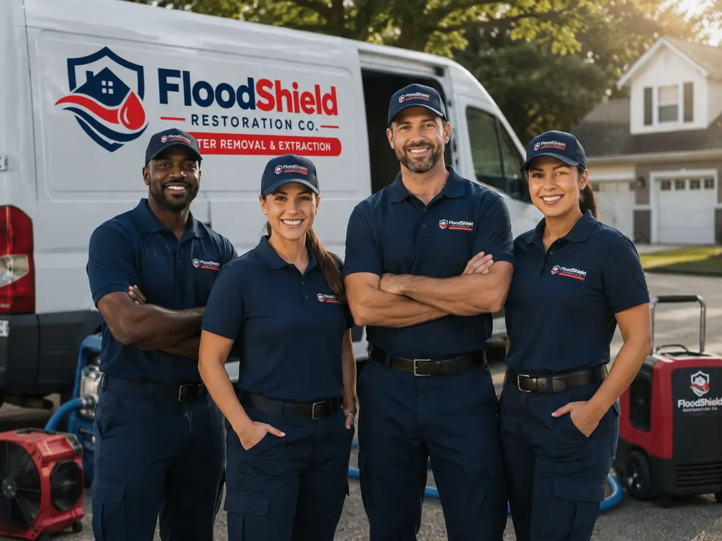 Flood Damage Restoration company in Plessis, NY