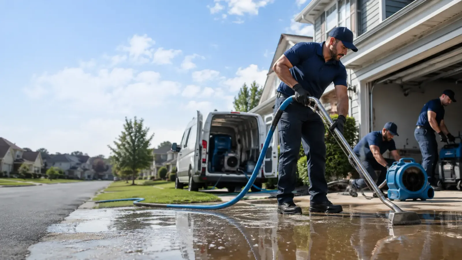 Flood Damage Restoration in Plessis, NY